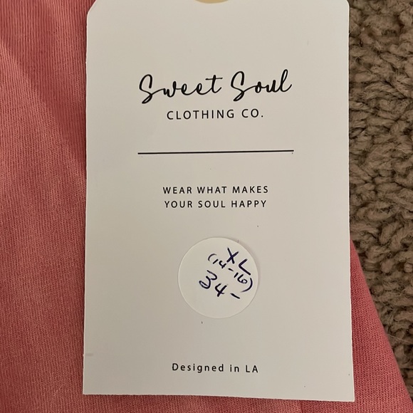 Girls Sweet Soul long sleeve tee.  Size XL.(14-16).  NWT - Picture 3 of 5